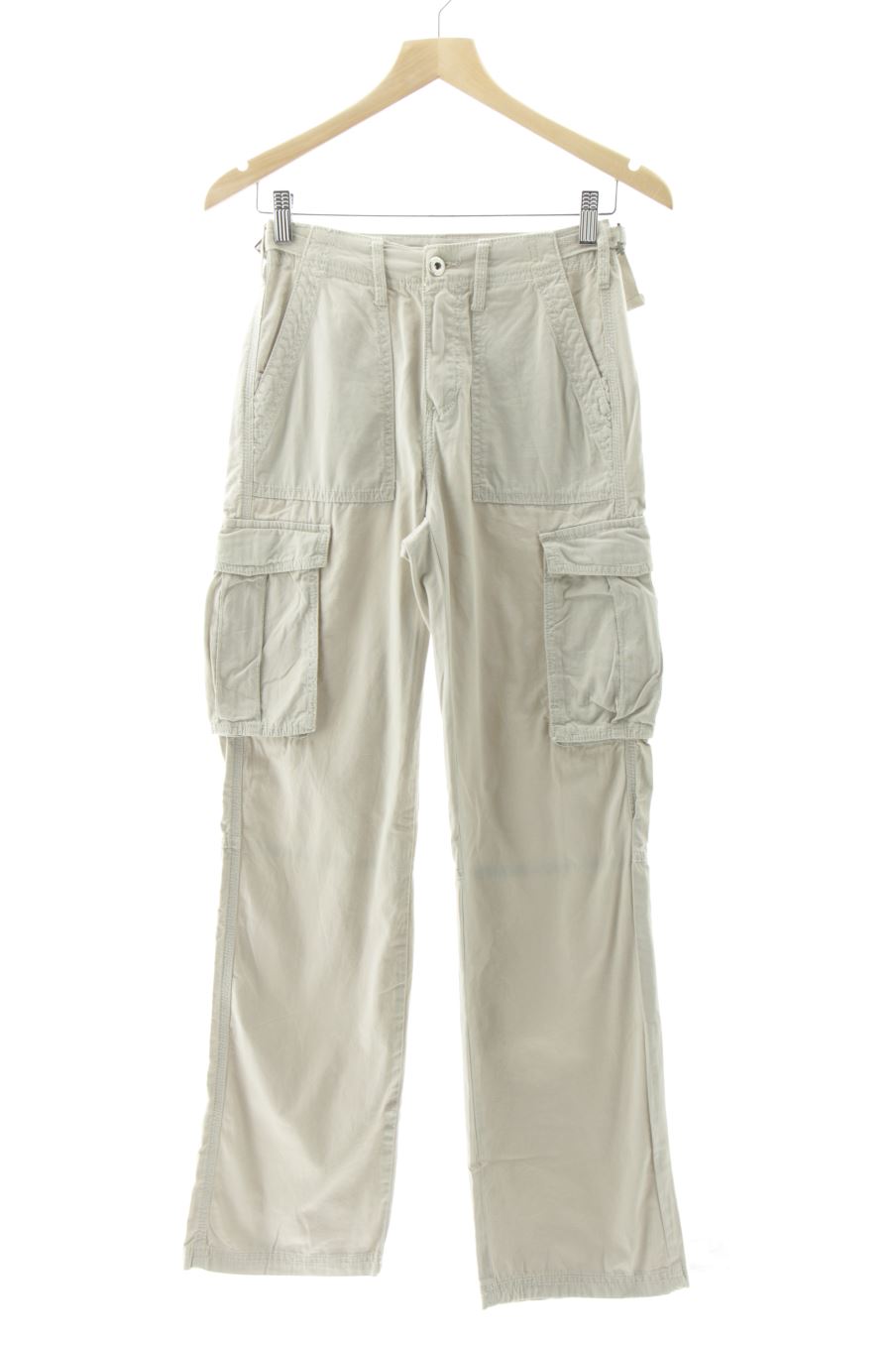 Pantalon Bershka de la taille 32, de couleur beige