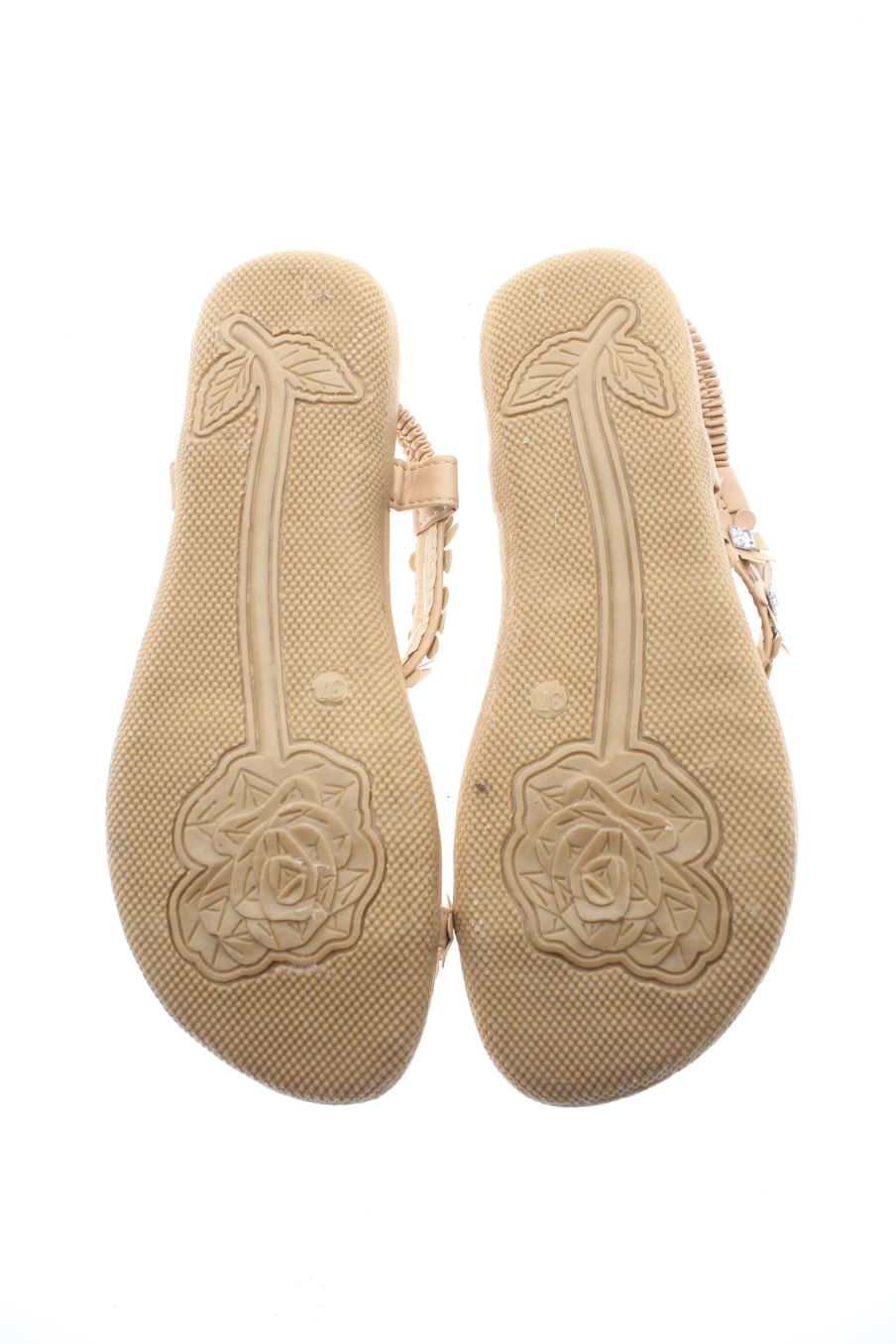 Sandalias planas de PERCENTIL de la talla 37, de color marrón de