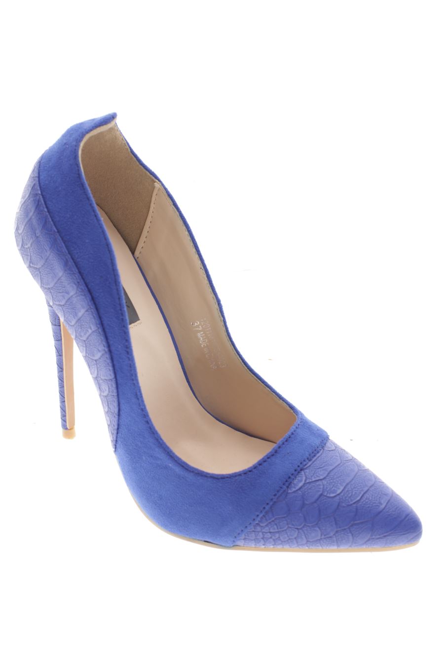 Zapatos de tacon de LOST INK de la talla 37, de color azul de