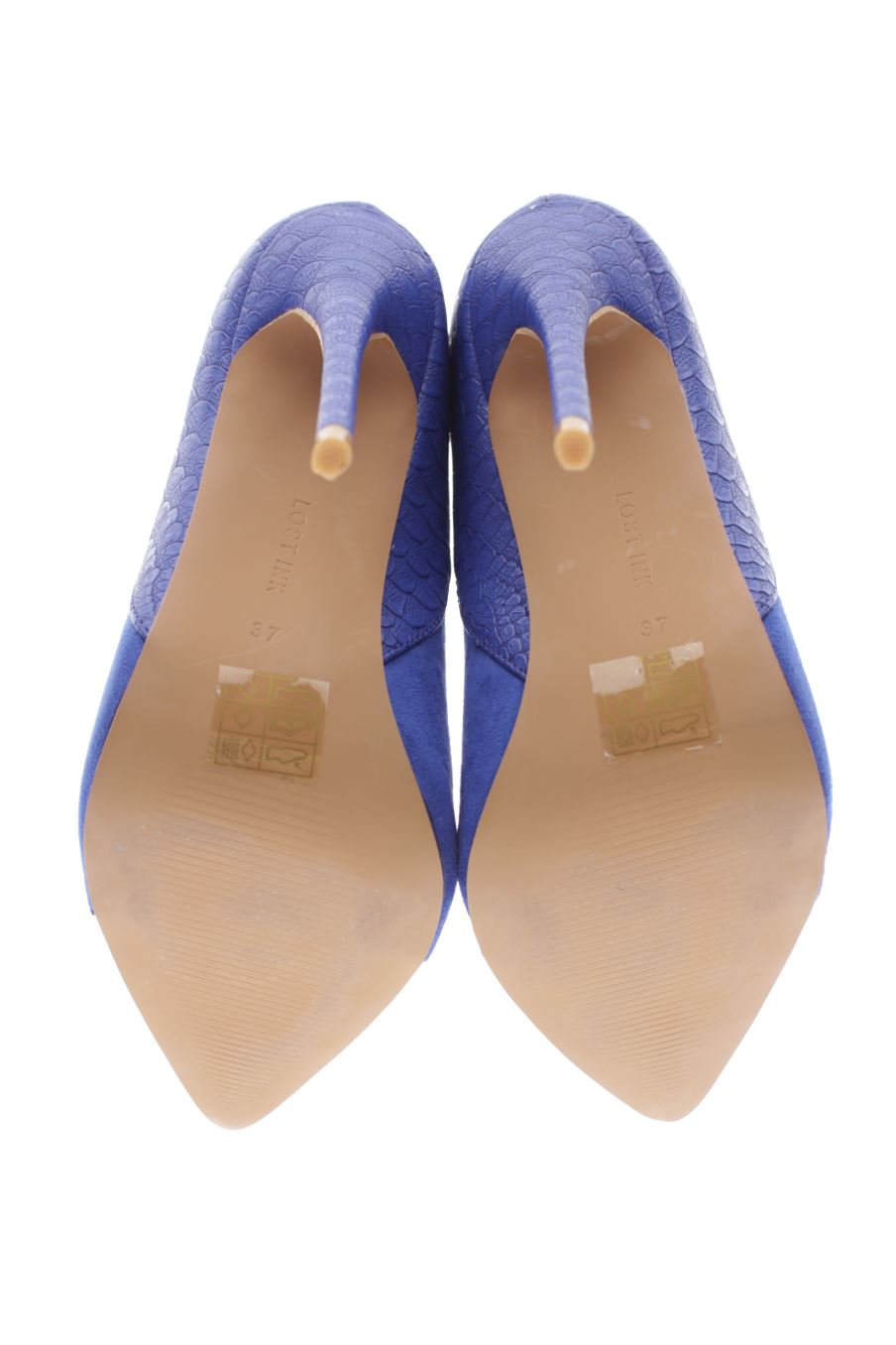 Zapatos de tacon de LOST INK de la talla 37, de color azul de