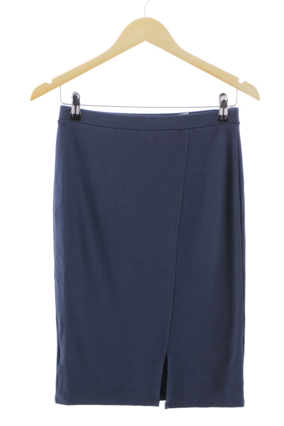 Jupe Promod de la taille S, de couleur bleu marine