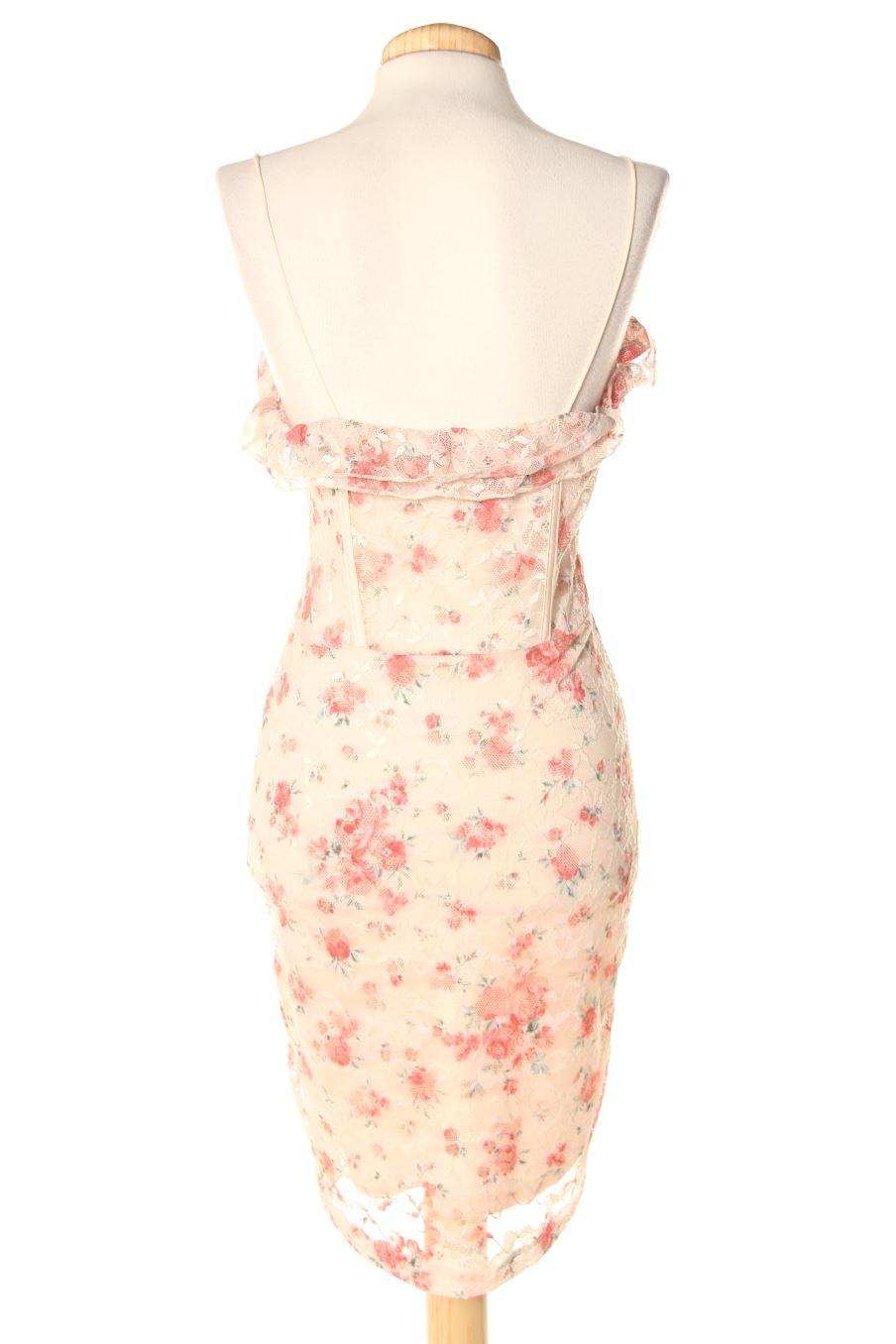 Vestido casual de Bershka de la talla L, de color flores