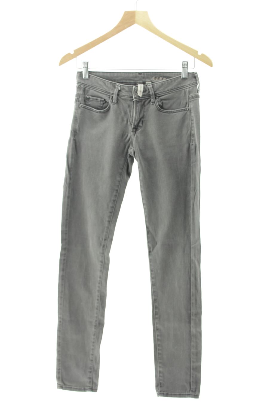 Jeans Mango de la taille 36, de couleur gris de denim