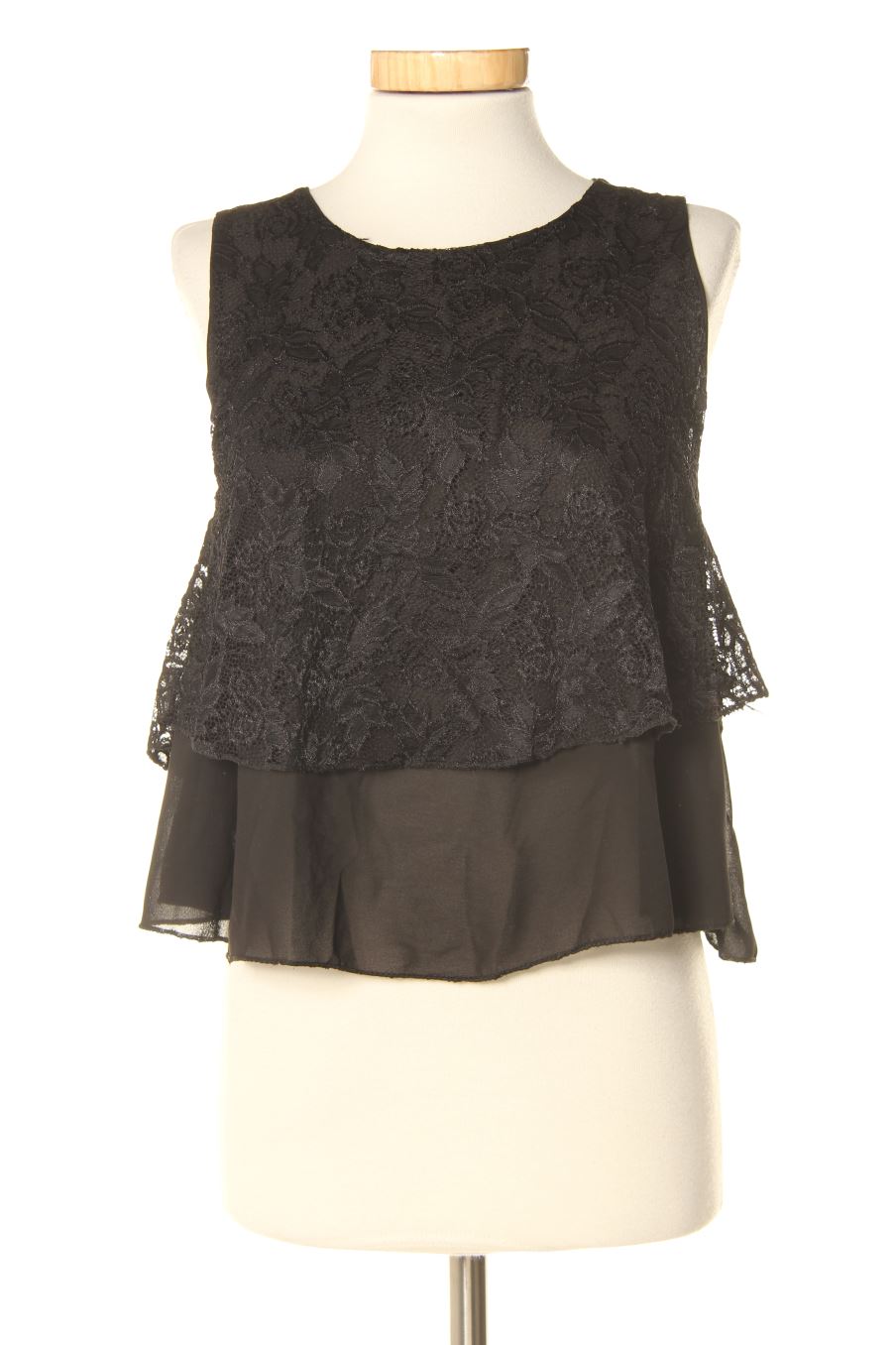 Top PERCENTIL de la taille S, de couleur noir