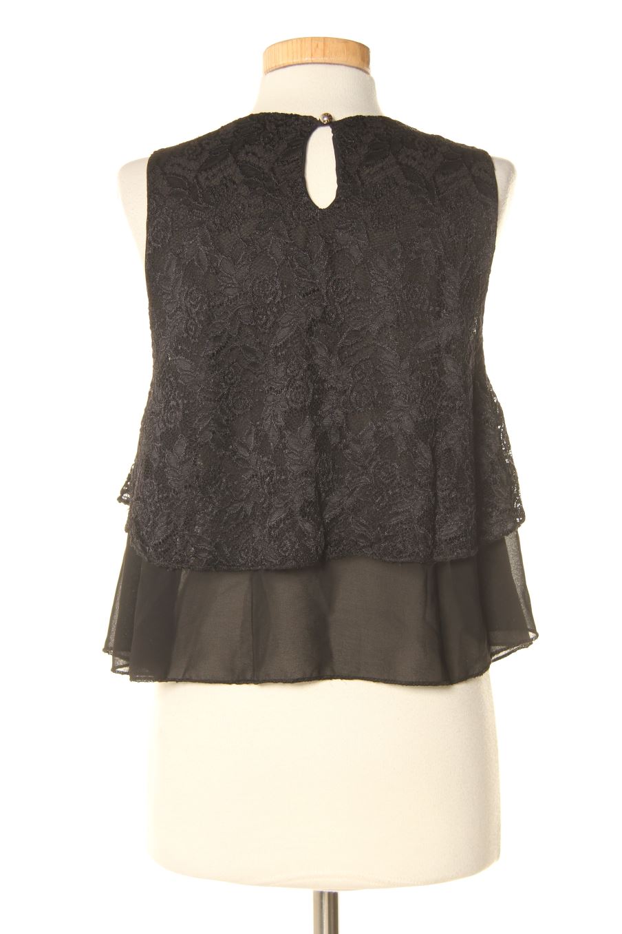 Top PERCENTIL de la taille S, de couleur noir