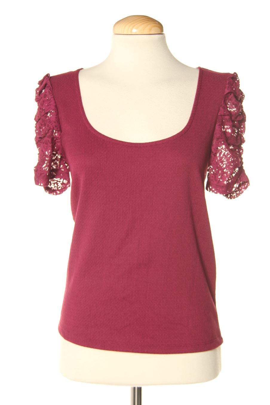T-Shirt von Cache cache Größe S, Farbe Violett, für