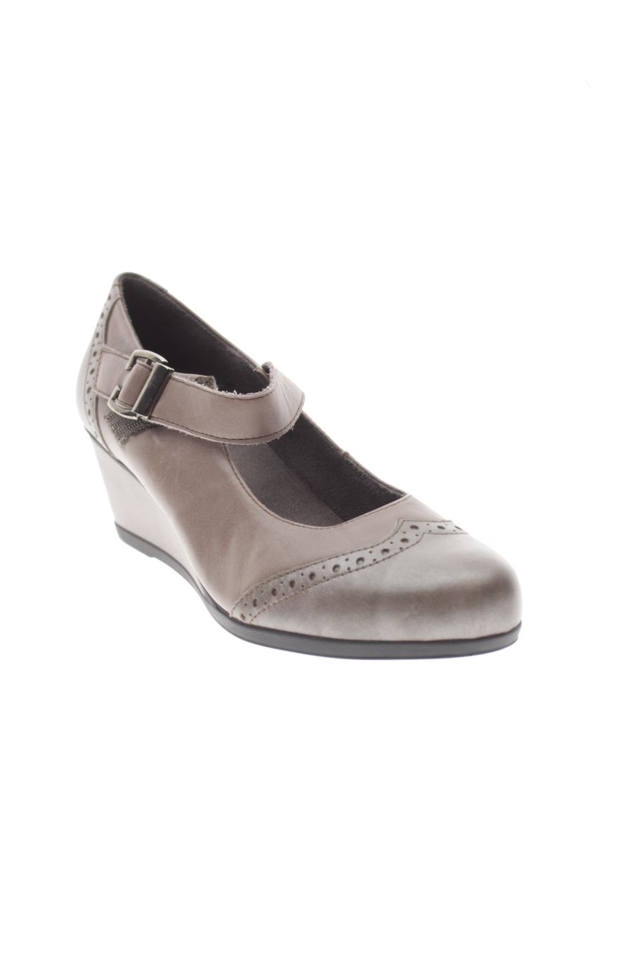 Plataformas de Pitillos de la talla 39, de color gris de