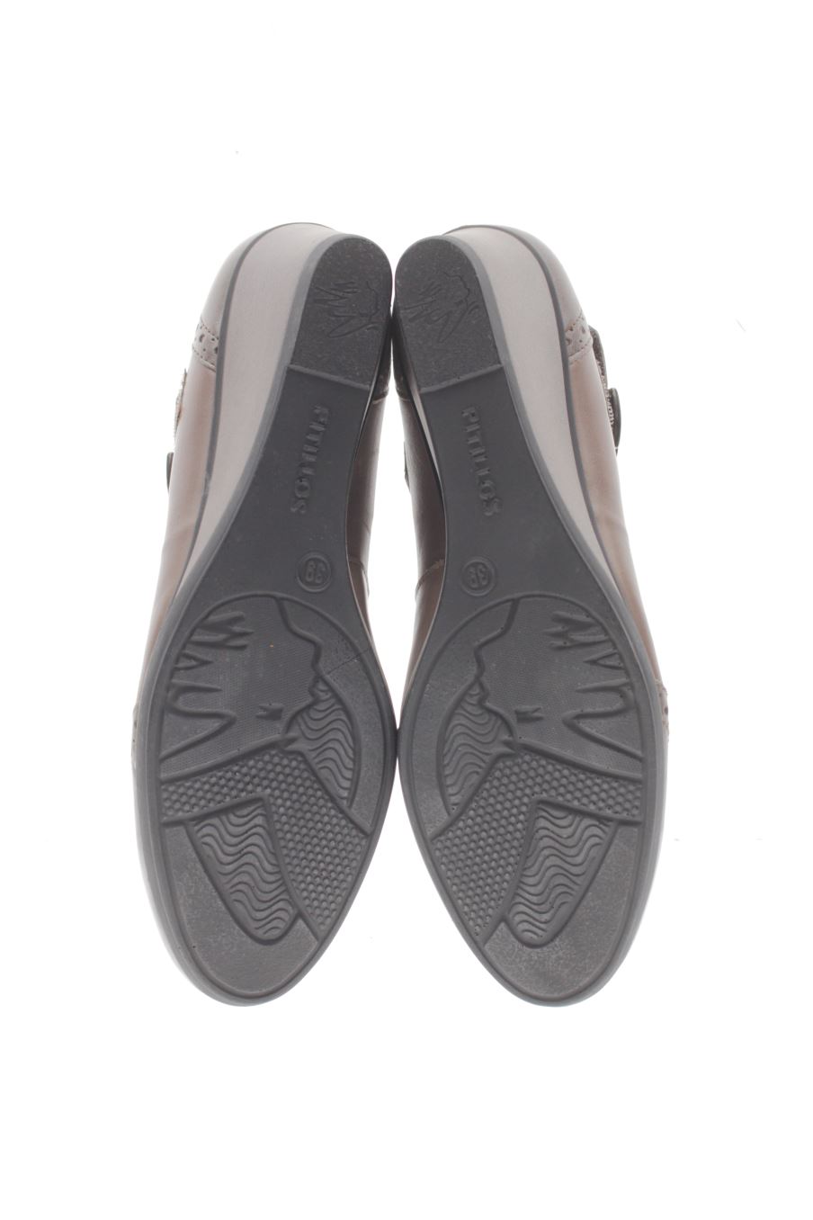 Plataformas de Pitillos de la talla 39, de color gris de