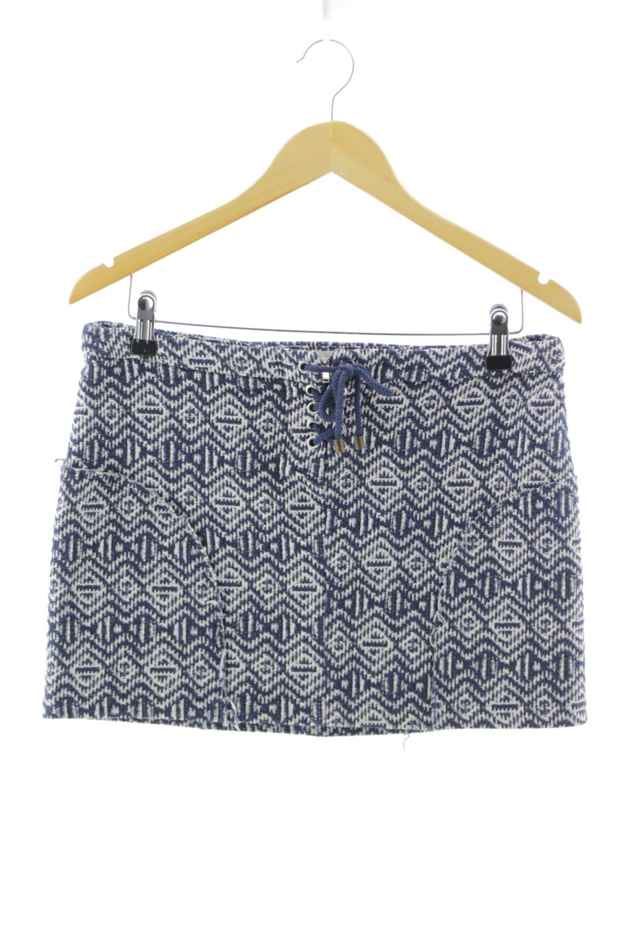 Gonne de Pull & Bear de la talla L, de color blu oltremare