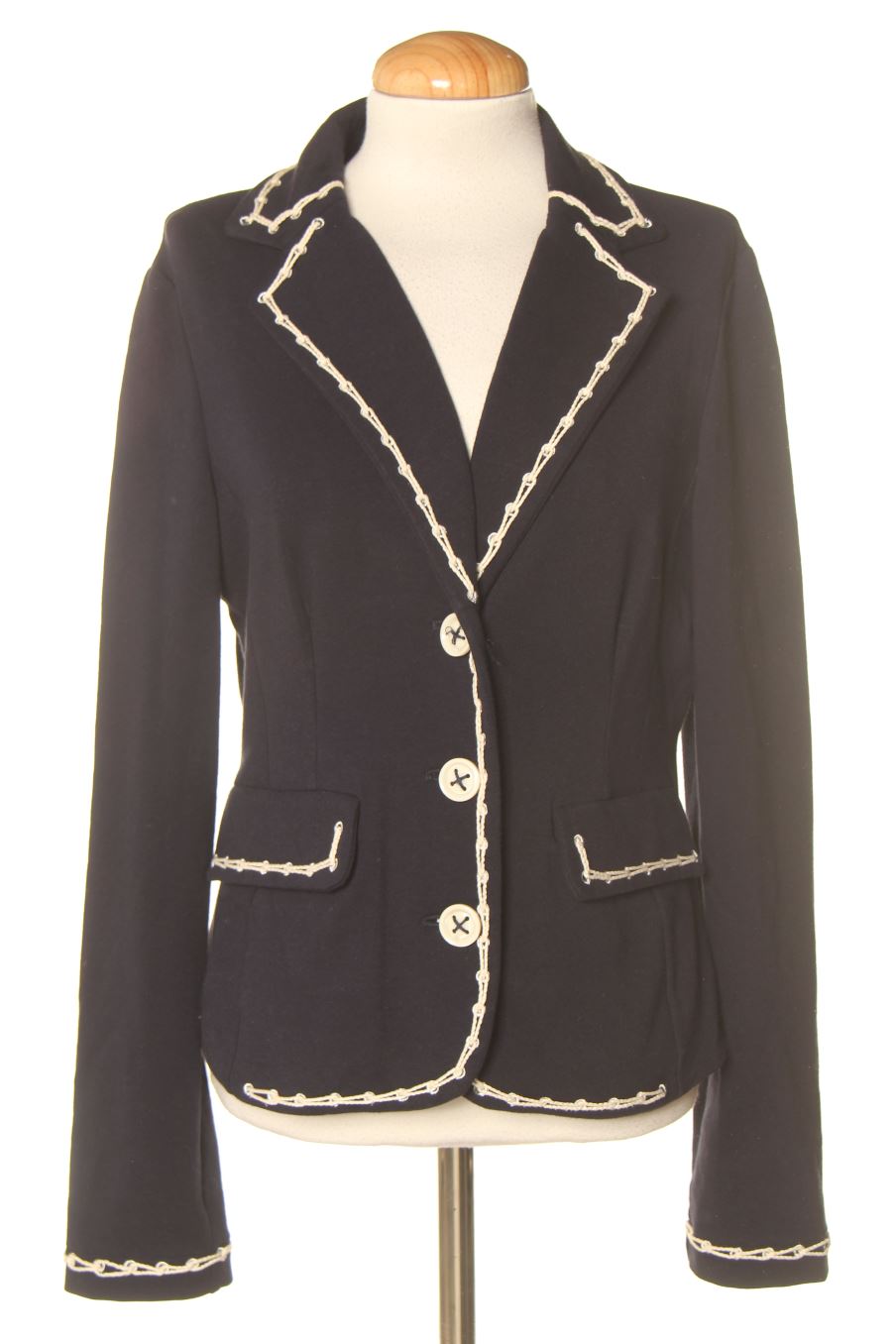 Blazer Pianurastudio de la taille 46, de couleur bleu marine