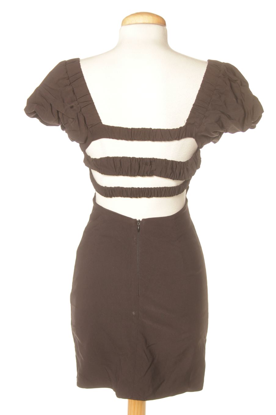 Robe casual Stradivarius de la taille XS, de couleur noir
