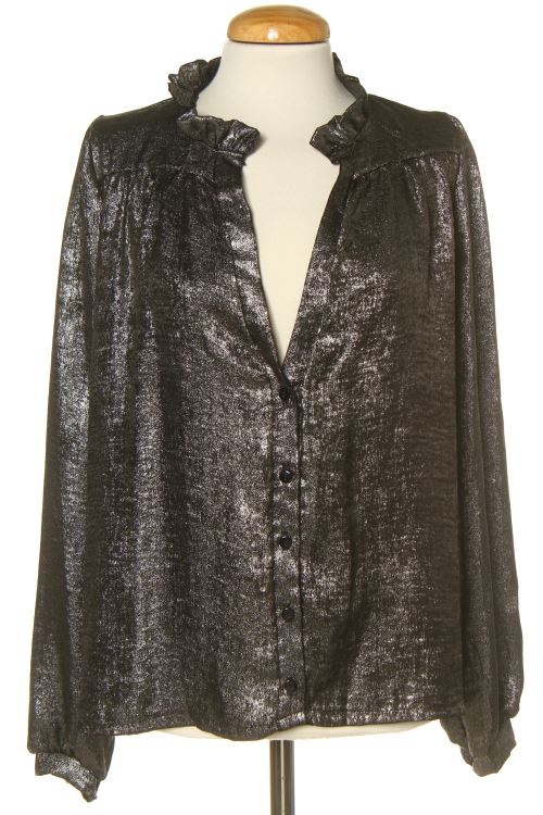 Blusa a maniche lunghe
