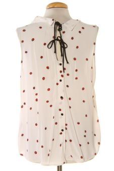 Blusa de manga corta L Zara