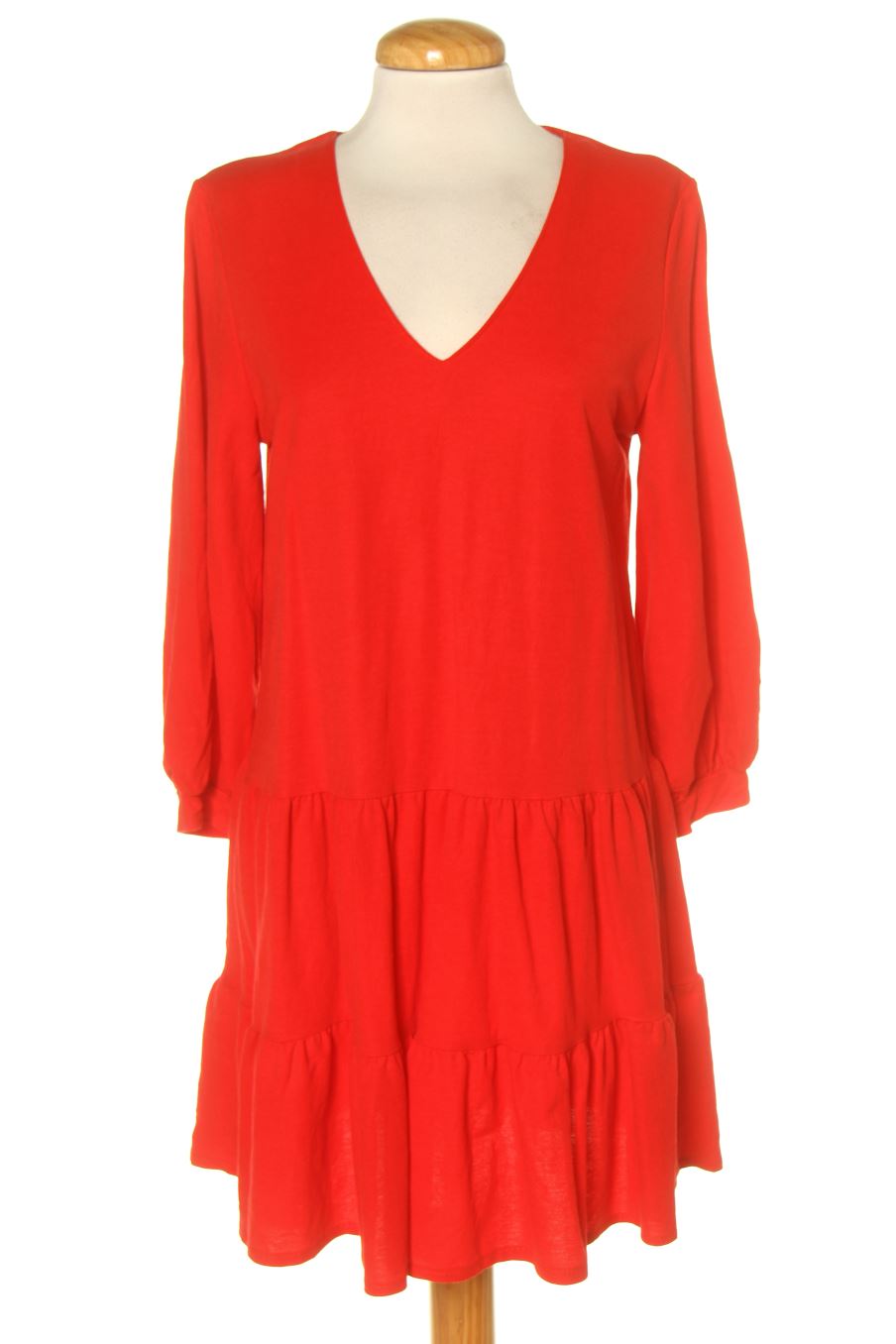 Robe casual Valentina de la taille S, de couleur rouge