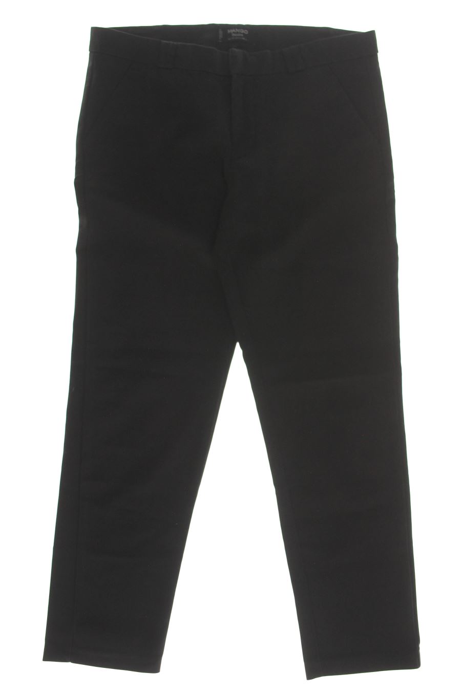 Pantalón de Mango de la talla 38, de color negro
