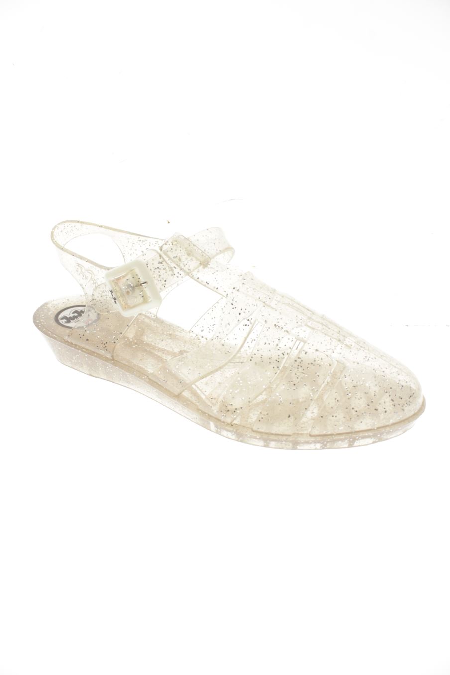 Chanclas de Juju de la talla 37, de color color transparente de