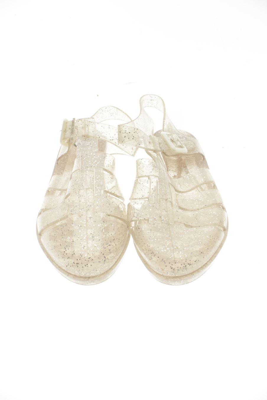 Chanclas de Juju de la talla 37, de color color transparente de