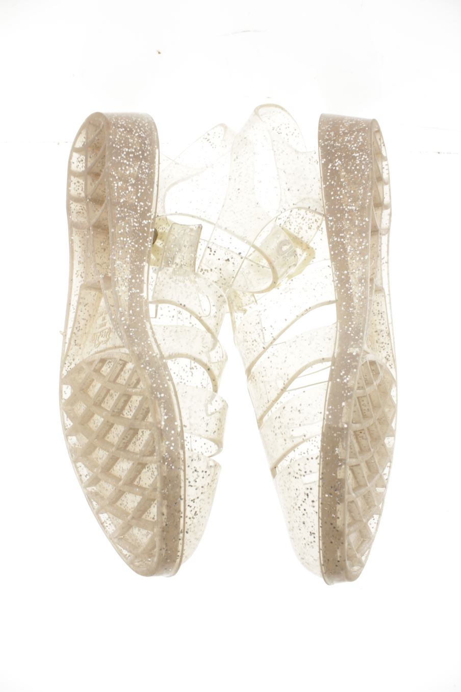 Chanclas de Juju de la talla 37, de color color transparente de