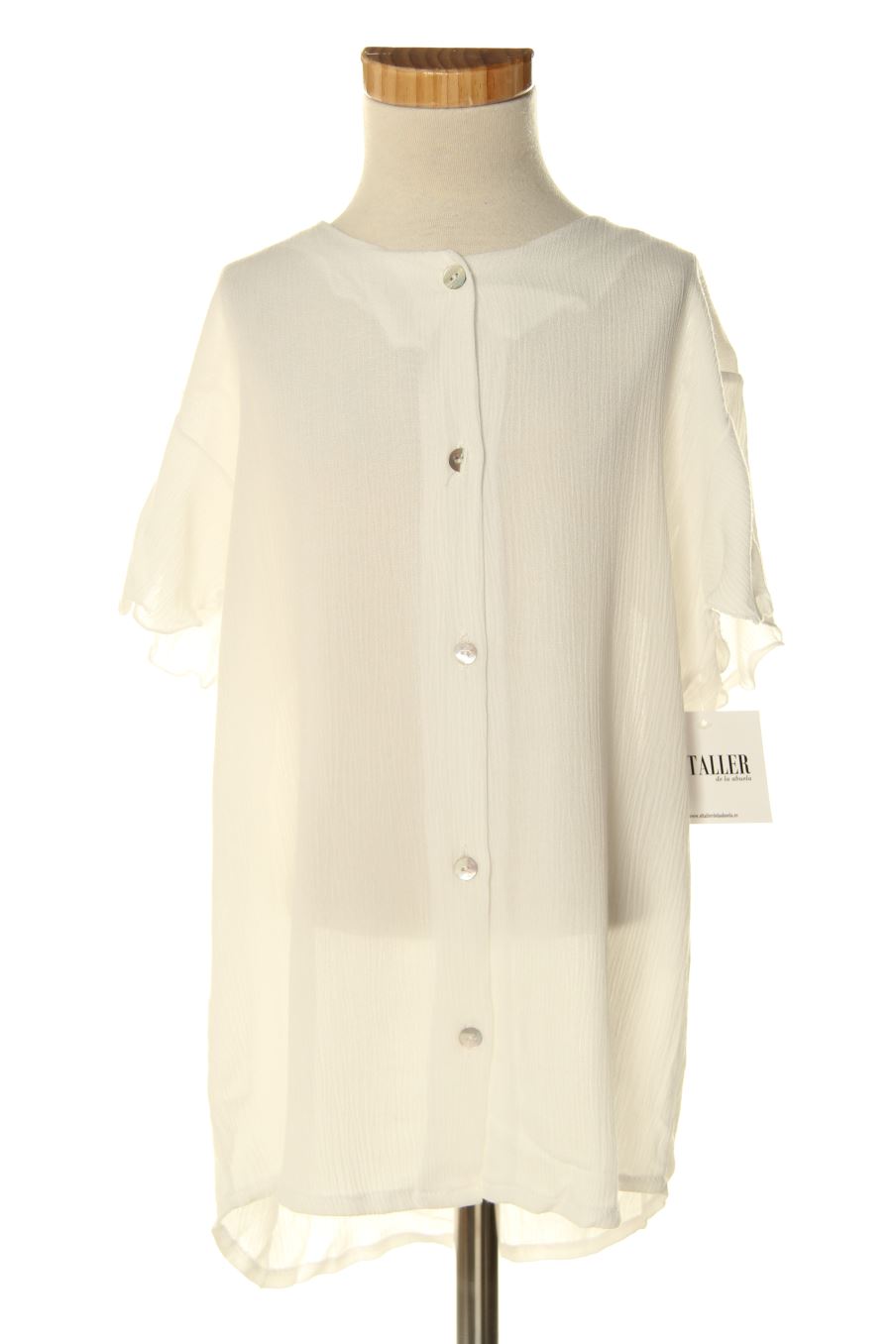 Blouse à manches courtes El taller de la abuela de la taille 8 ans avec une étiquette