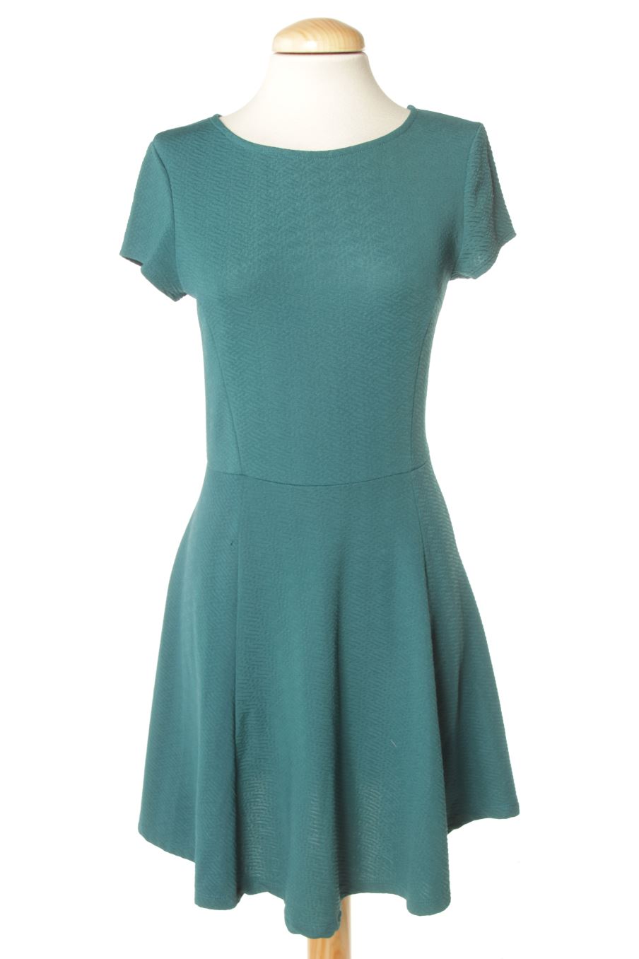 Robe casual Bershka de la taille L, de couleur vert
