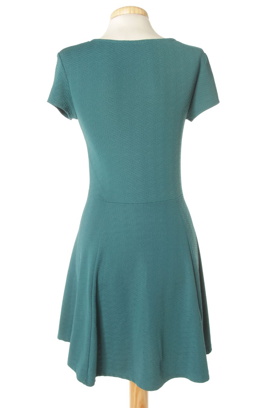 Robe casual Bershka de la taille L, de couleur vert
