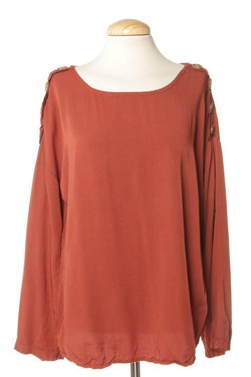 Blusa de manga larga