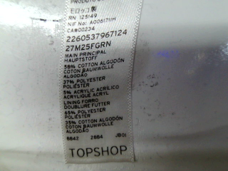 Jupe Topshop de la taille 40, de couleur imprimés