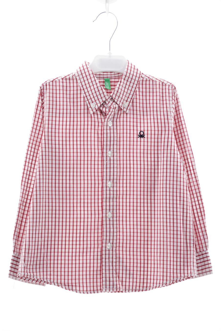Camicia a maniche lunghe de Benetton de la talla 4 anni seconda mano