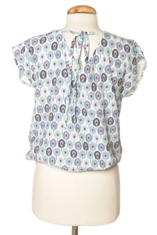 Blouse à manches courtes S by one