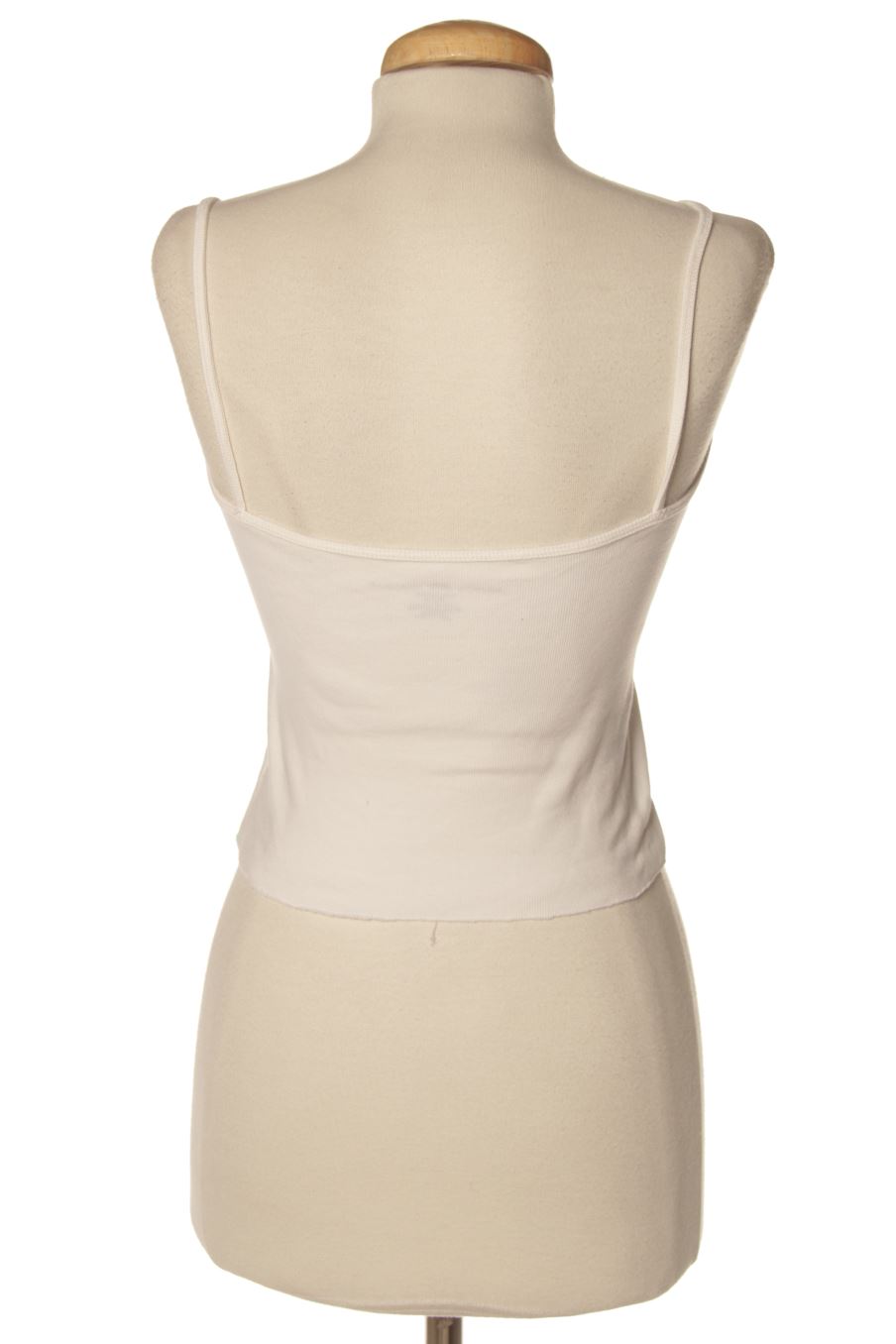 Top de Brandy Melville de la talla XS, de color blanco