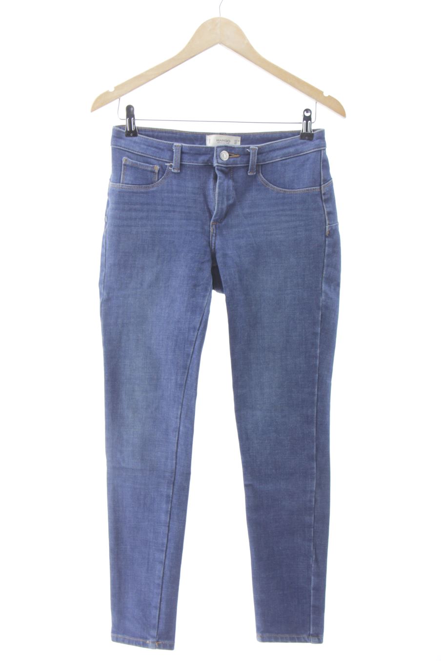 Jeans Mango de la taille 36, de couleur bleu de denim