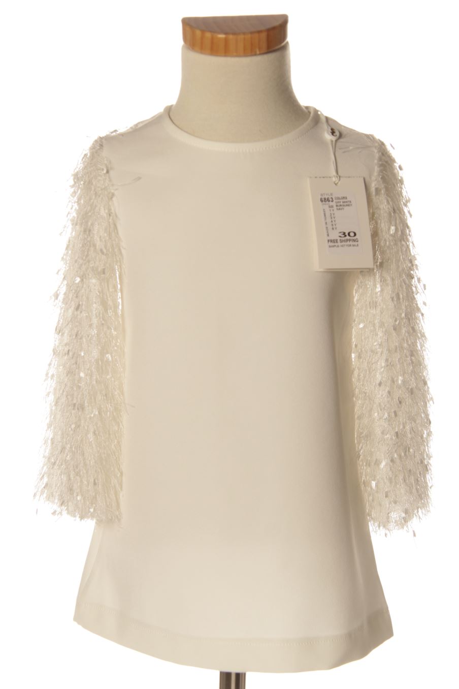 Blusa de manga larga de Incity de la talla 2 años con etiqueta