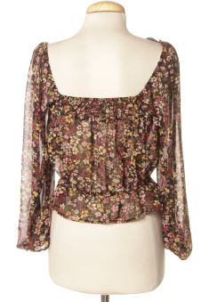 Blusa de manga larga XS Mango