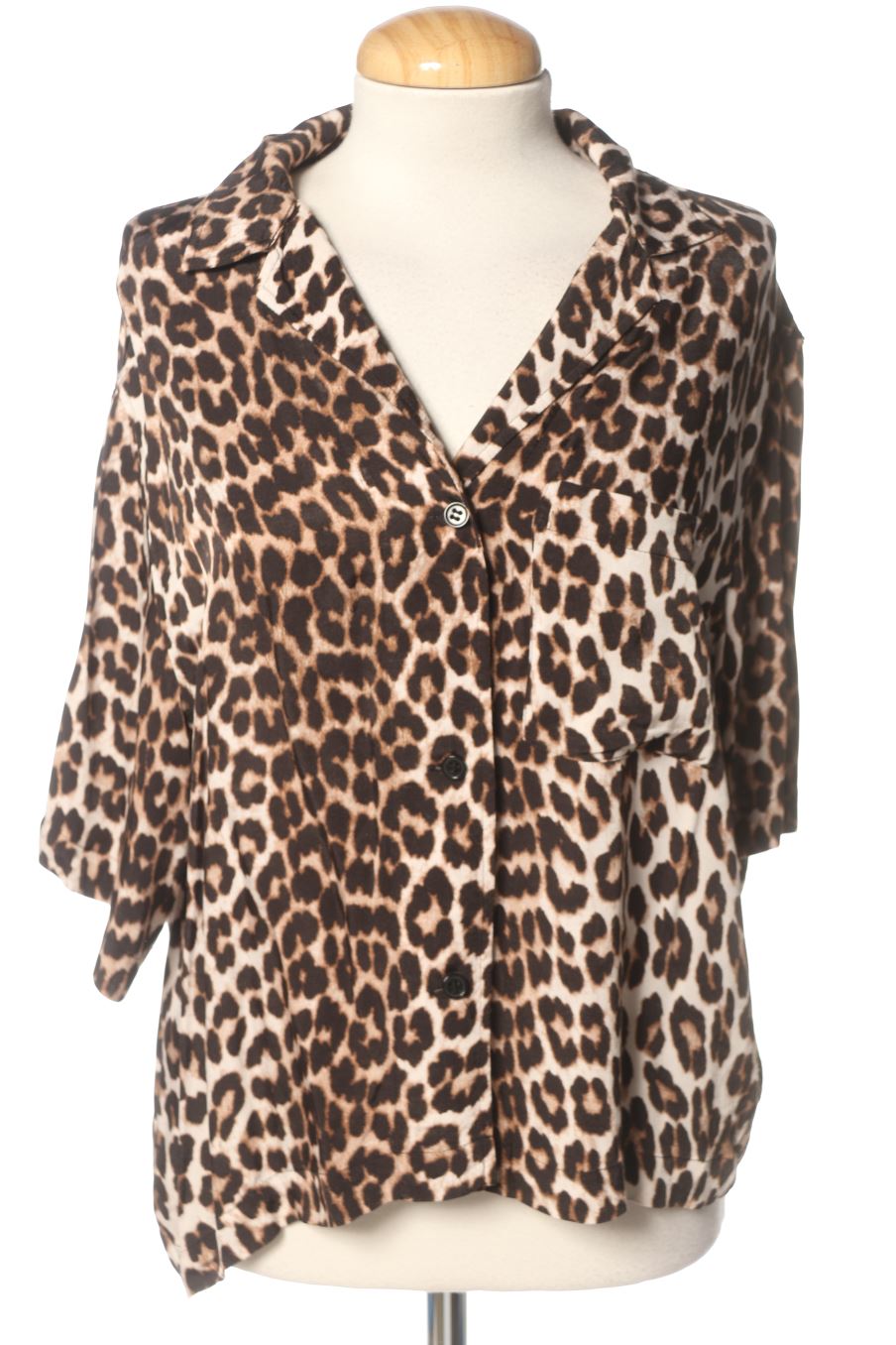 Hemd von H&M Größe XS, Farbe Animal print, für