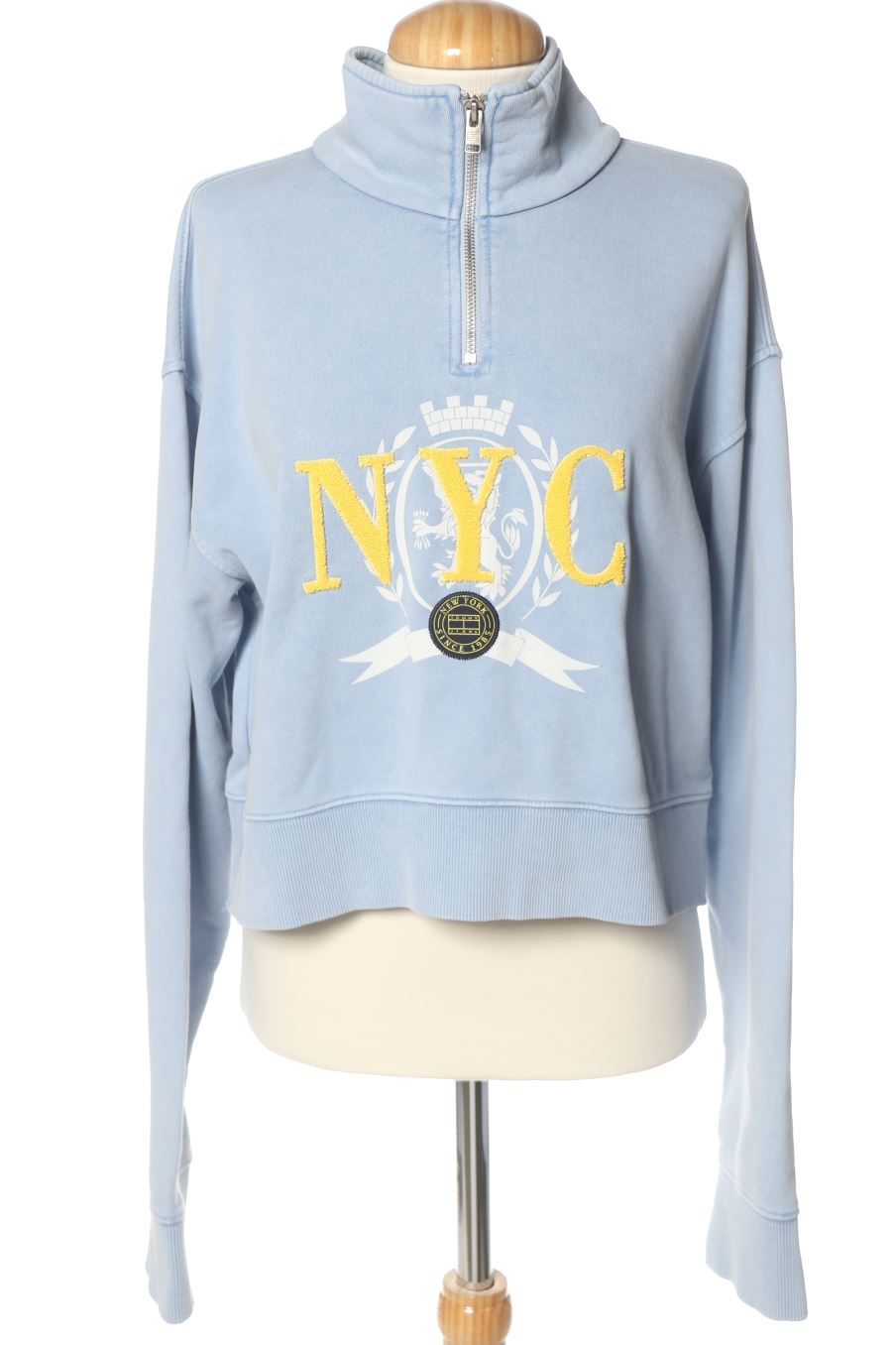 Sweat Tommy Hilfiger de la taille L, de couleur bleu