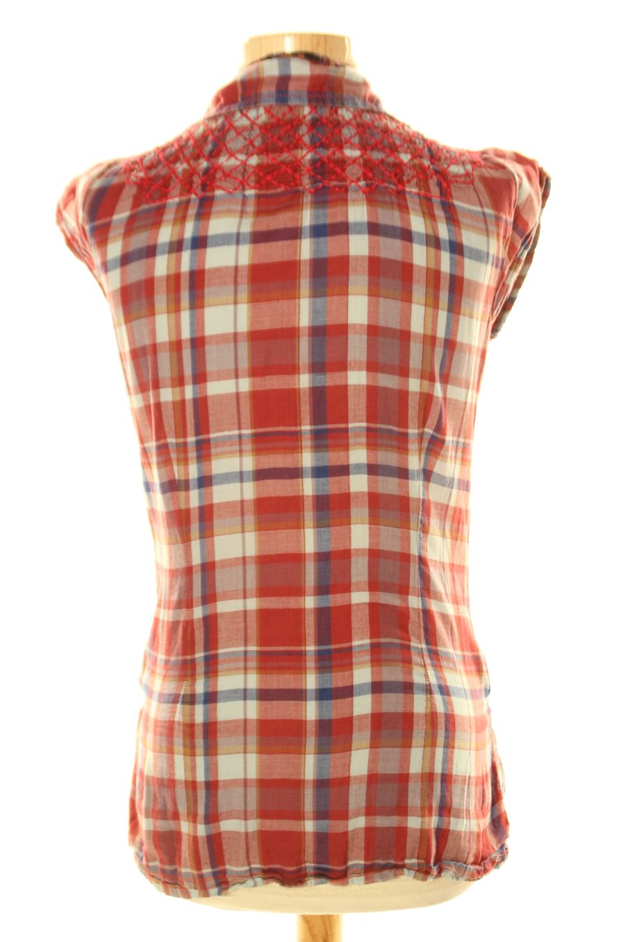Camisa sin mangas de GARCIA product with character de la talla XS, de color cuadros
