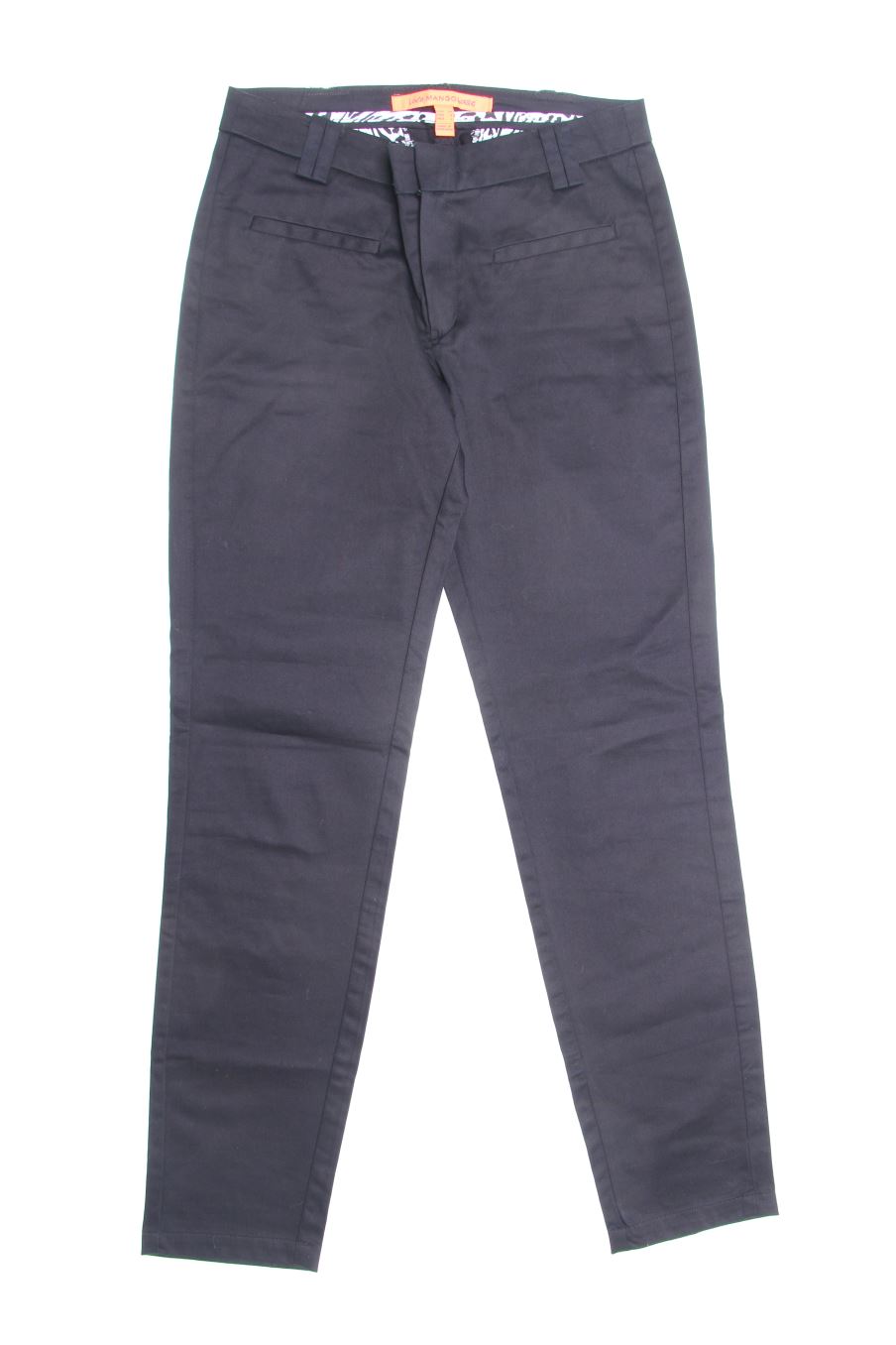 Pantalon Mango de la taille 34, de couleur noir