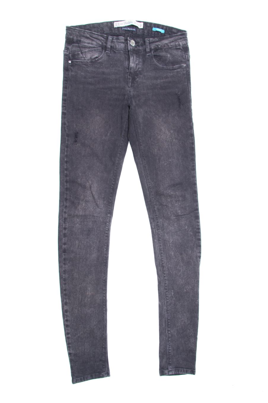 Jeans Trafaluc de la taille 36, de couleur gris de denim