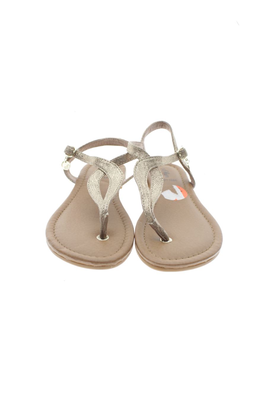 Sandalias planas de s.Oliver de la talla 36, de color marrón de
