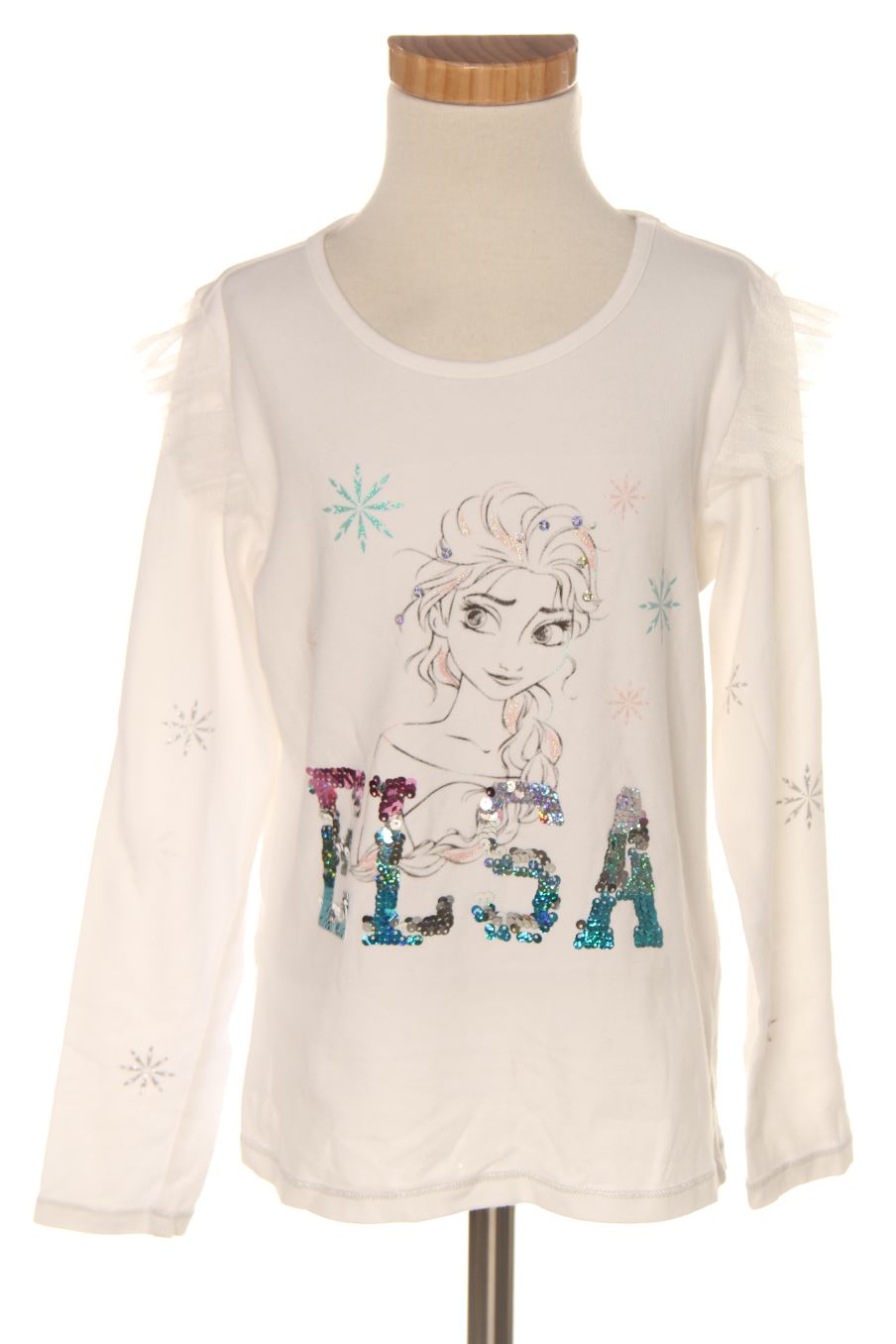 gebraucht Disney Langärmeliges T-shirt Größe 128