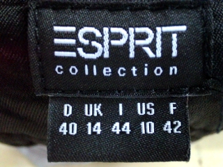 Hose von Esprit Größe 42, Farbe Grau, für