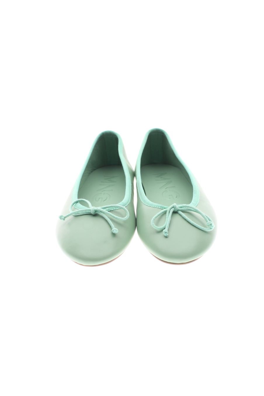 Bailarinas de Mango de la talla 36, de color verde de