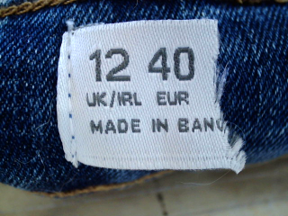 Jeans PERCENTIL de la taille 40, de couleur bleu de denim