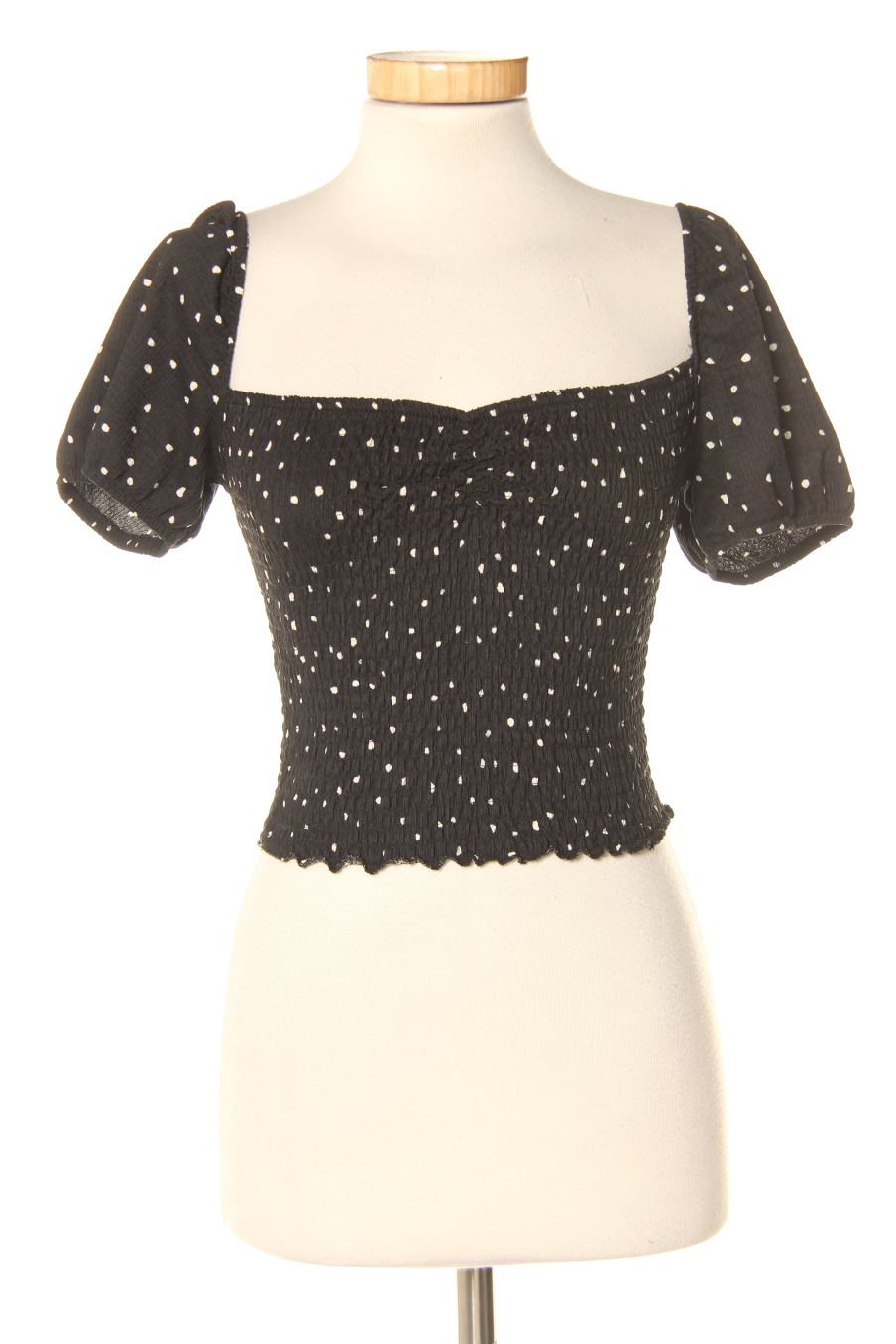 Blouse à manches courtes PERCENTIL de la taille S, de couleur noir