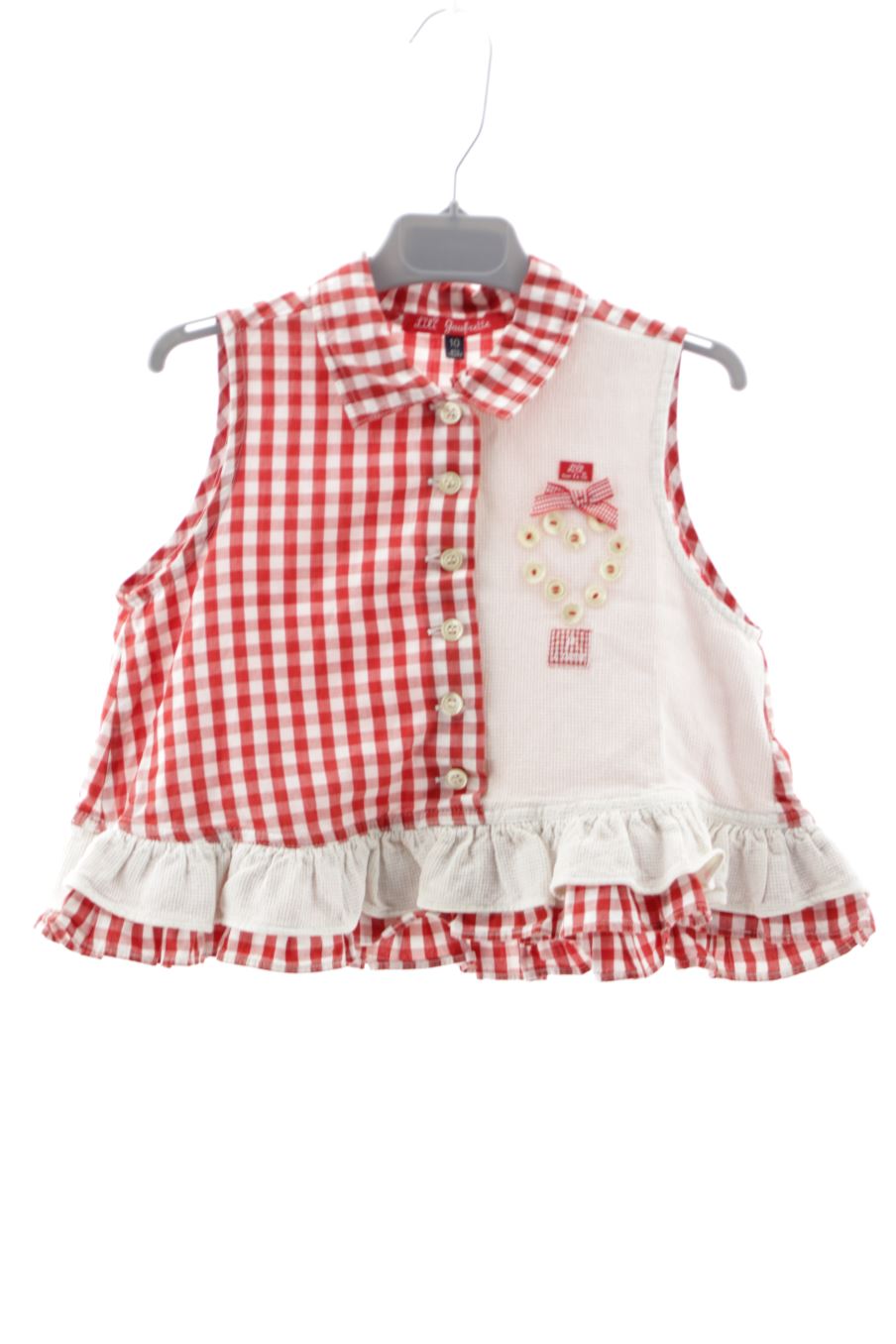 Camisa sin mangas de Lili Gaufrette de la talla 10 años de segunda mano