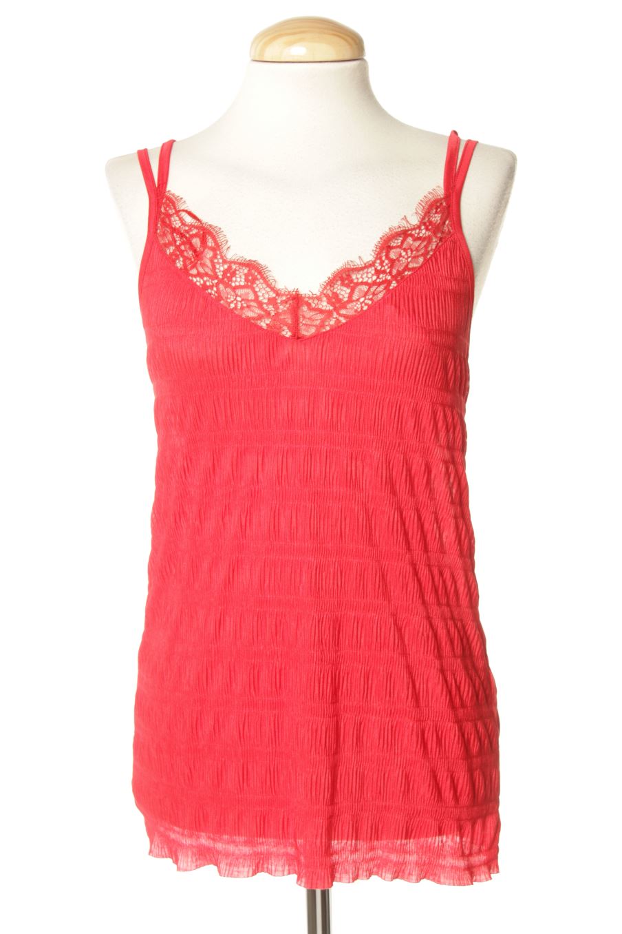 Top Pieces de la taille S, de couleur rouge