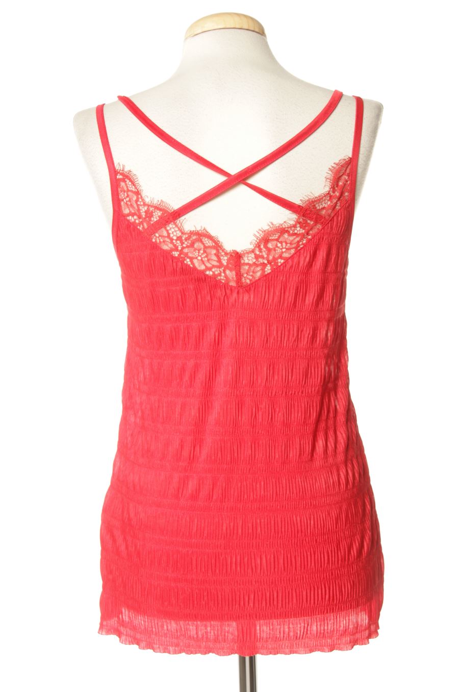 Top Pieces de la taille S, de couleur rouge