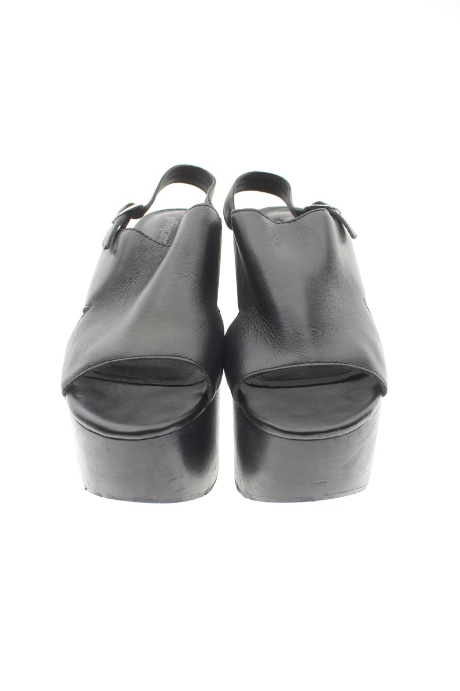 Plataformas de Jeffrey Campbell de la talla 37, de color negro de