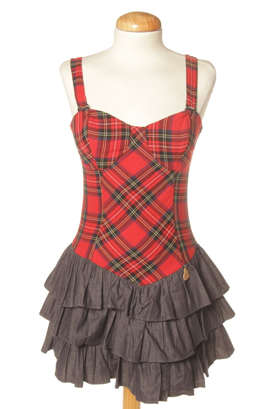 Vestido casual de Denny rose de la talla M, de color cuadros