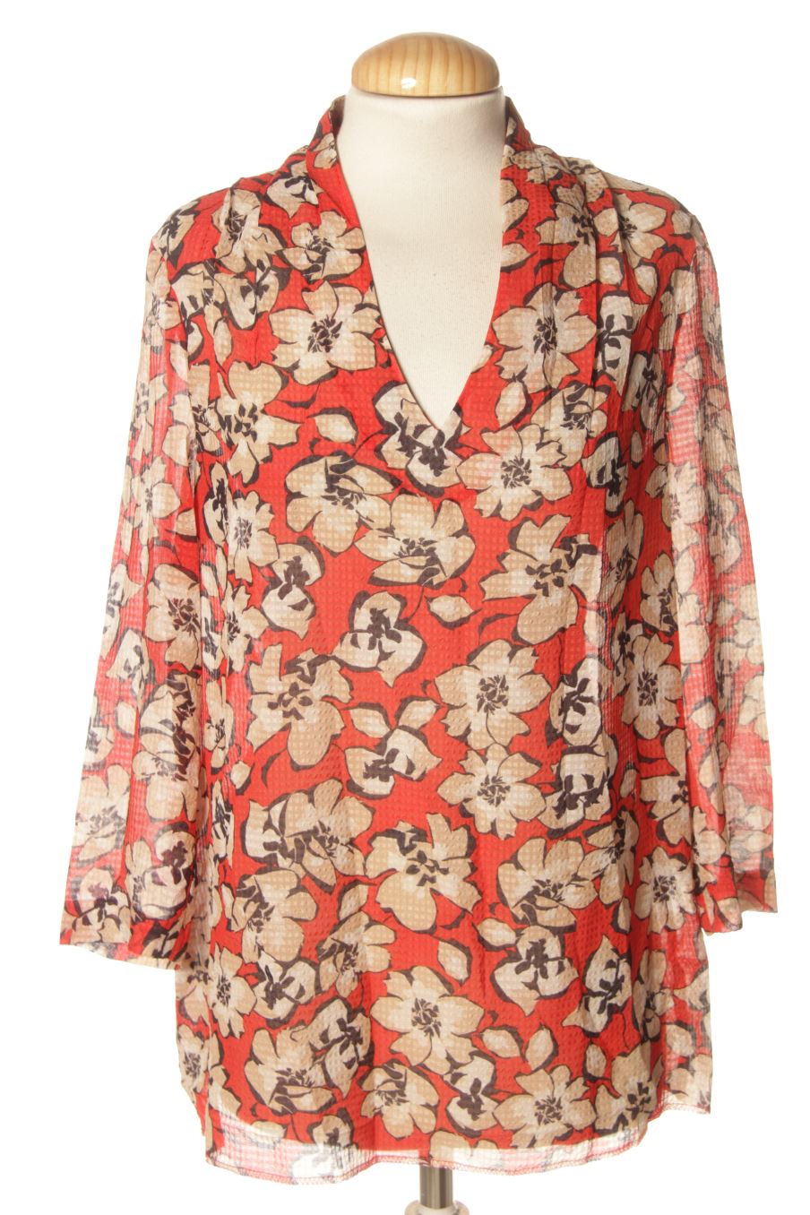 Blouse à manches longues Mango de la taille S, de couleur imprimés